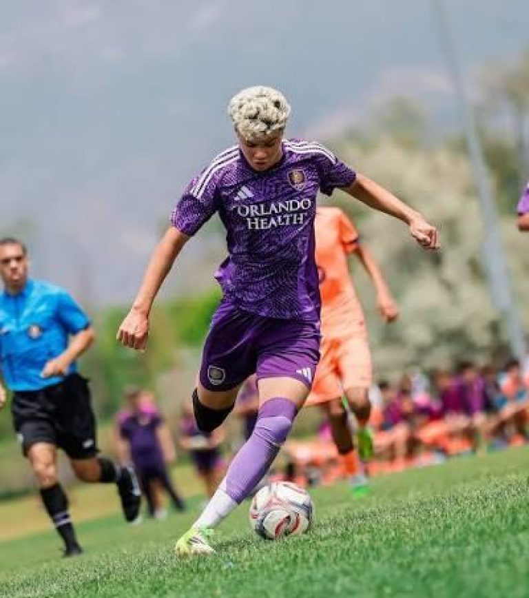 Highly rated striker Carson Starrett has joined Orlando City from Inter Miami's academy, and he even bagged a goal against his former club earlier today… One of the top 2011 born strikers